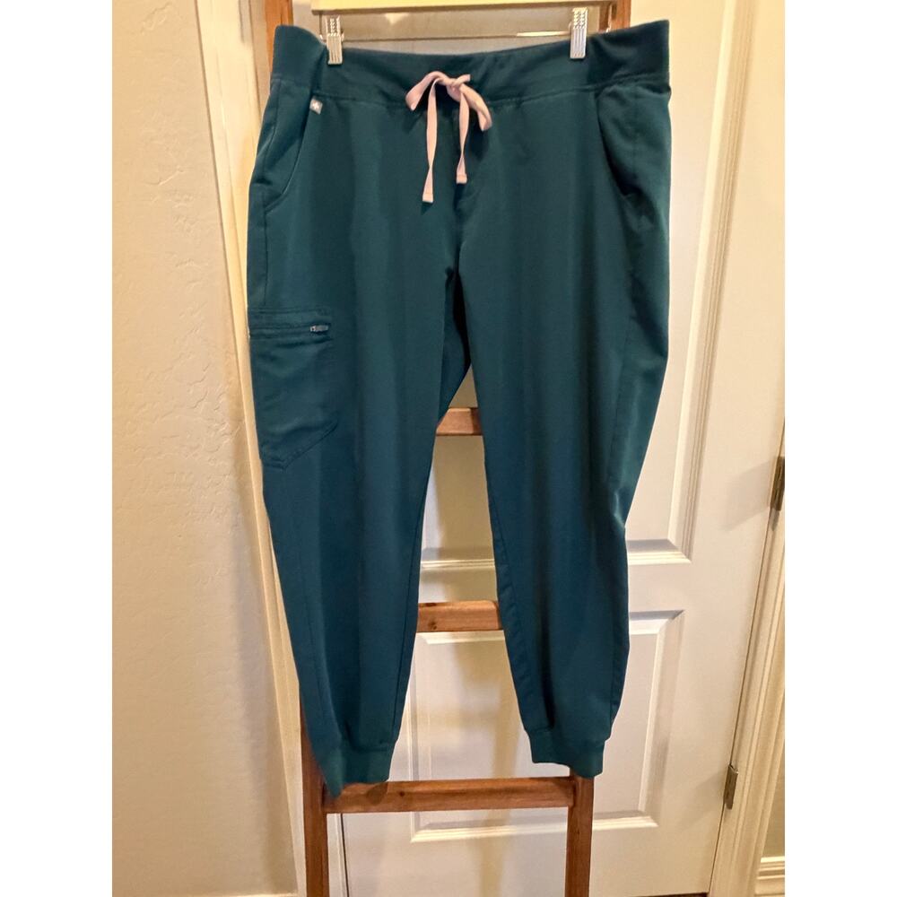 FIGS Zamora Jogger Scrub Pants – Women’s (size XL)-Dark Teal